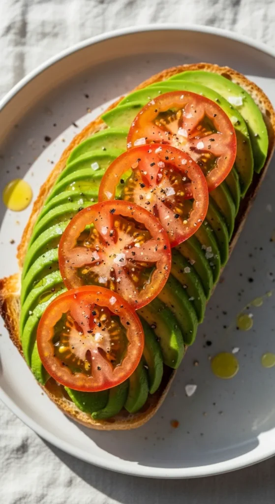 Avocado Toast with Tomato