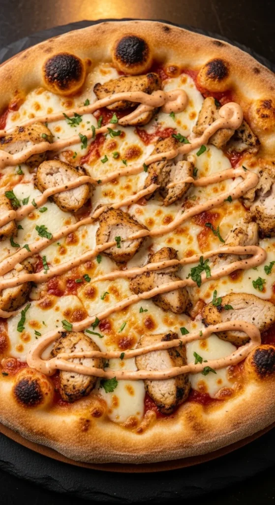 BBQ Chicken Flatbread Pizza