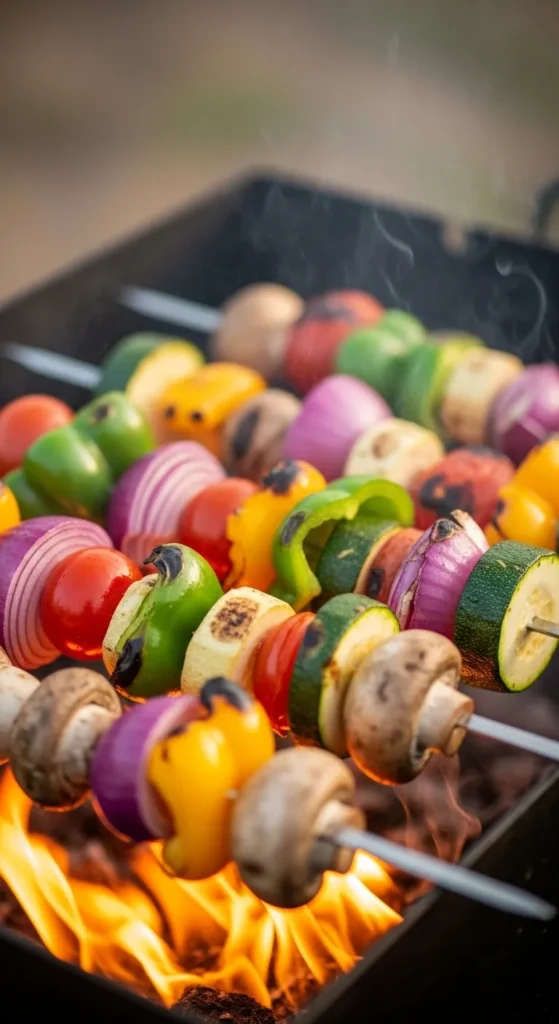 BBQ Veggie Skewers