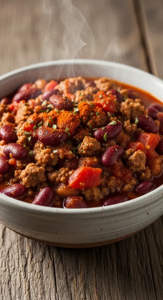 Beef and Bean Chili