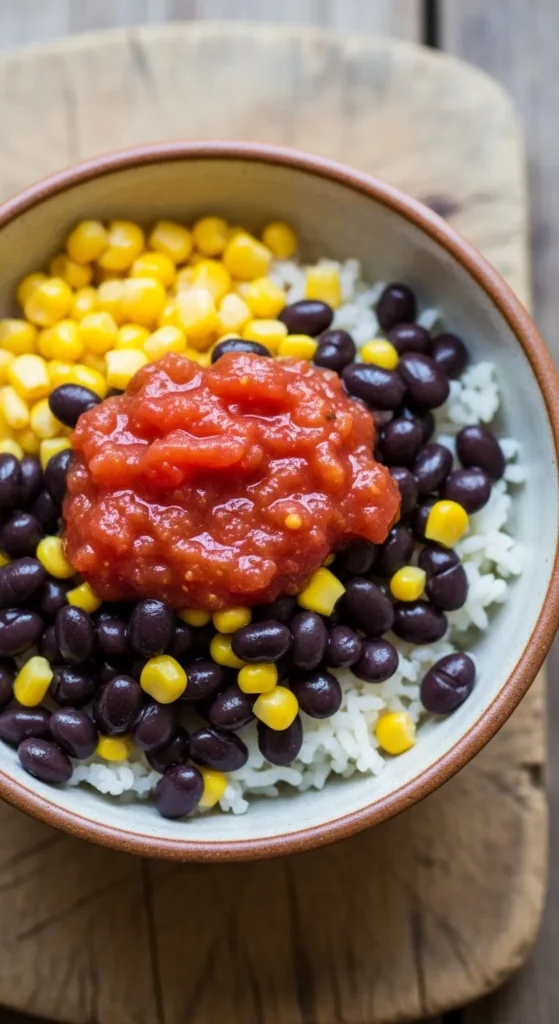 Black Bean Rice Bowls