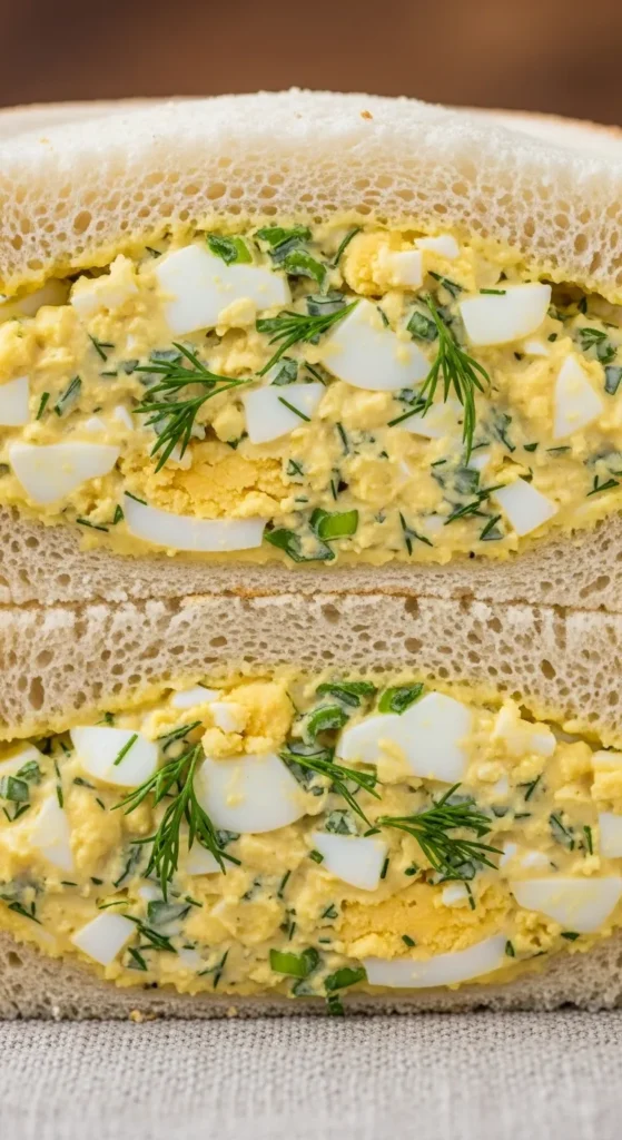 Boiled Egg & Herb Sandwich