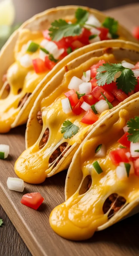 Cheese Melt Tacos