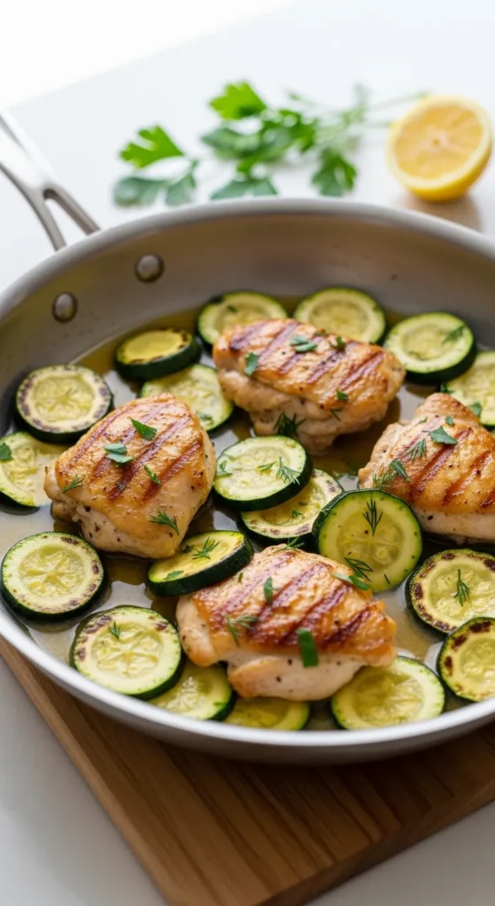 Chicken Zucchini Skillet