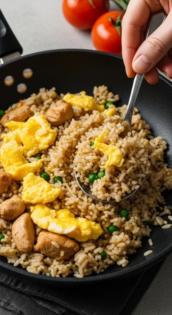 Chicken and Egg Fried Rice