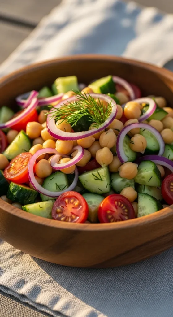 Chickpea Crunch Garden Bowl