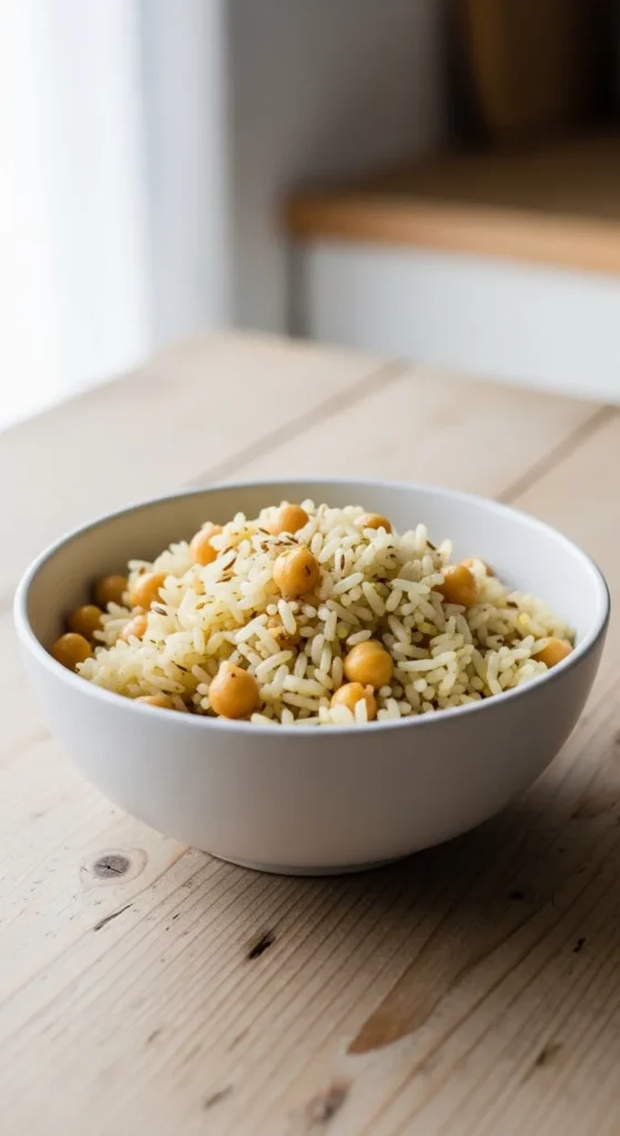 Chickpea Rice Bowl