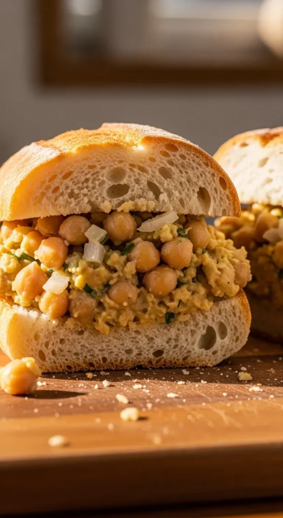 Chickpea Salad Sandwich