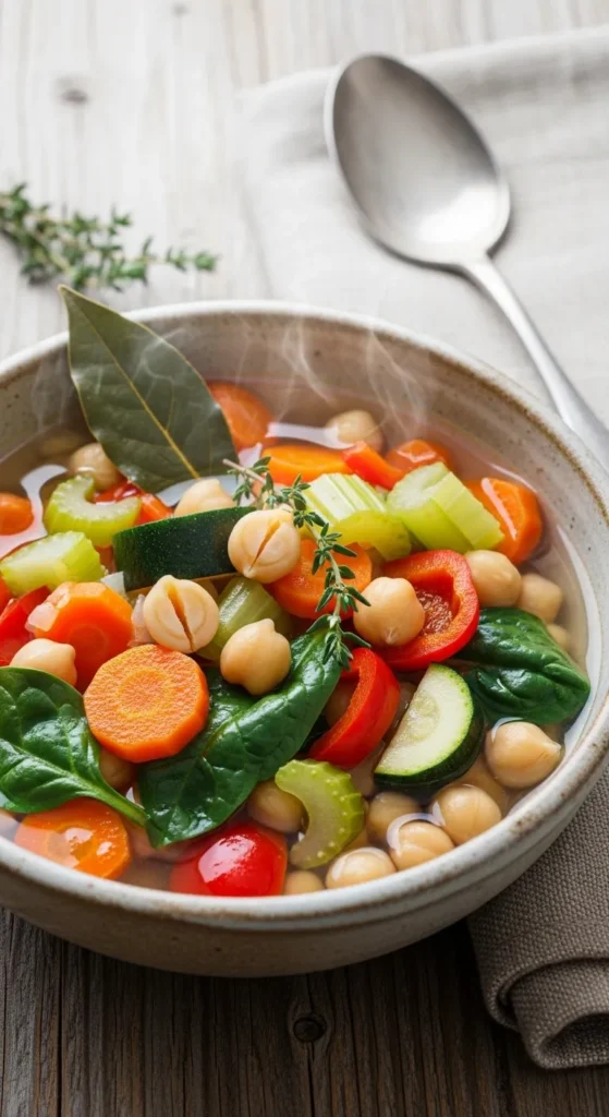 Chickpea Vegetable Soup