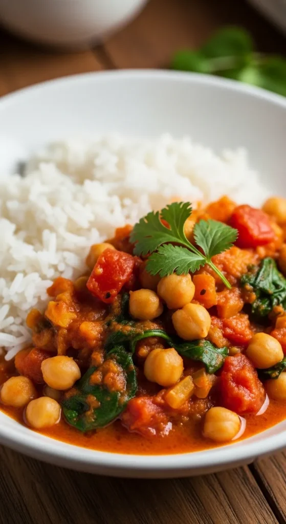 Chickpea and Vegetable Curry