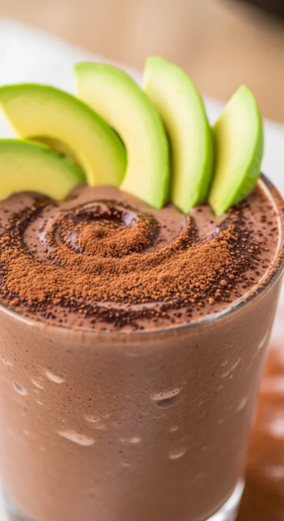 Chocolate Avocado Smoothie