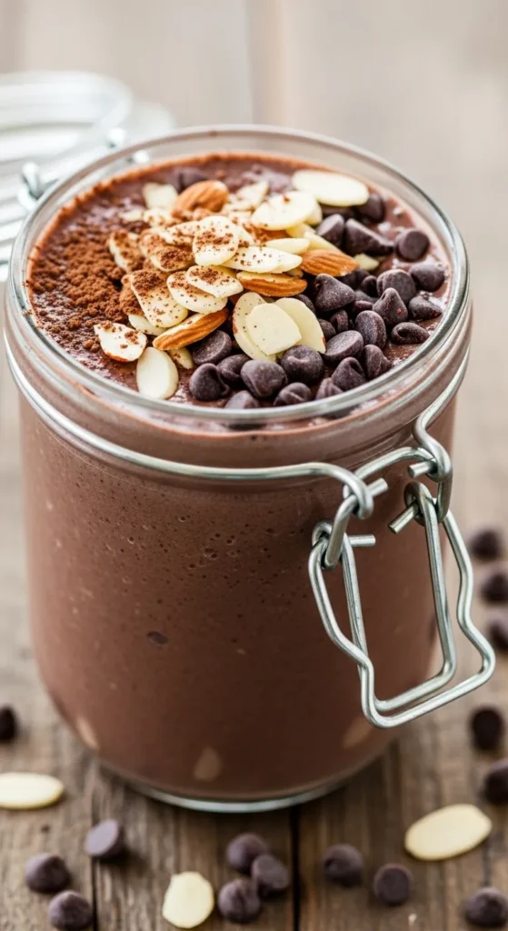 Chocolate Banana Almond Smoothie