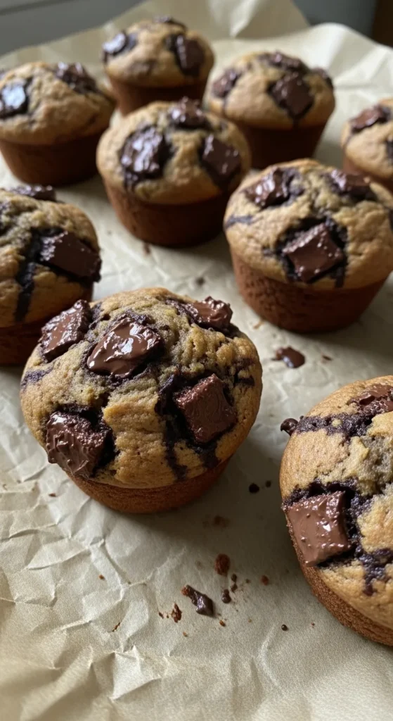 Chocolate Banana Muffins