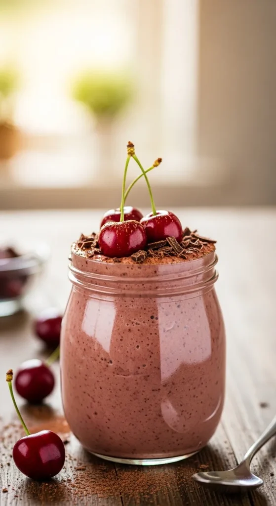 Chocolate Cherry Smoothie