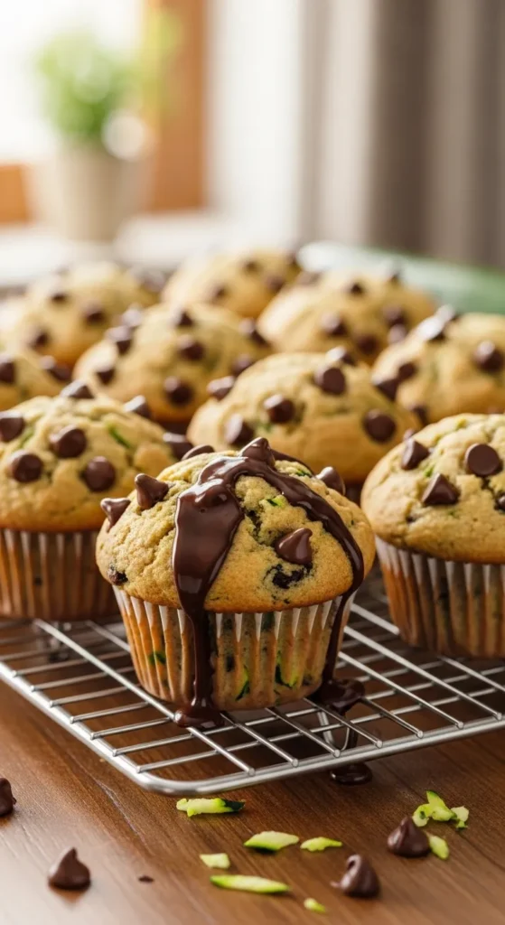 Chocolate Chip Zucchini Muffins
