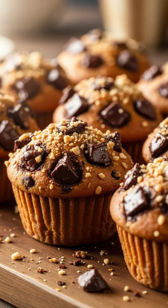 Chocolate Hazelnut Muffins
