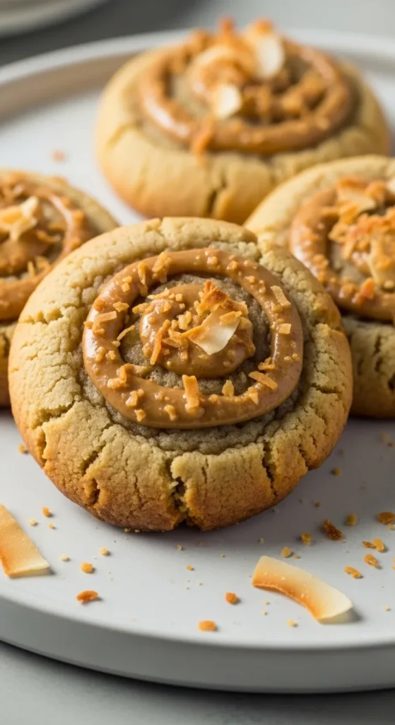 Coconut Almond Butter Cookies