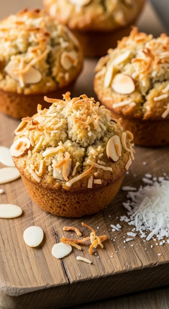 Coconut Almond Muffins