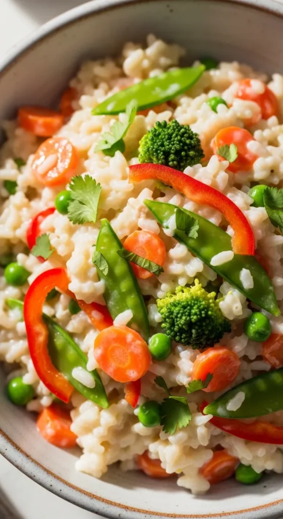 Coconut Rice with Vegetables