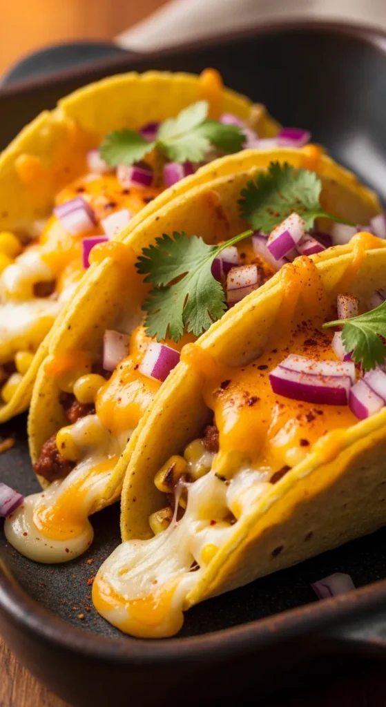 Corn Cheese Tacos