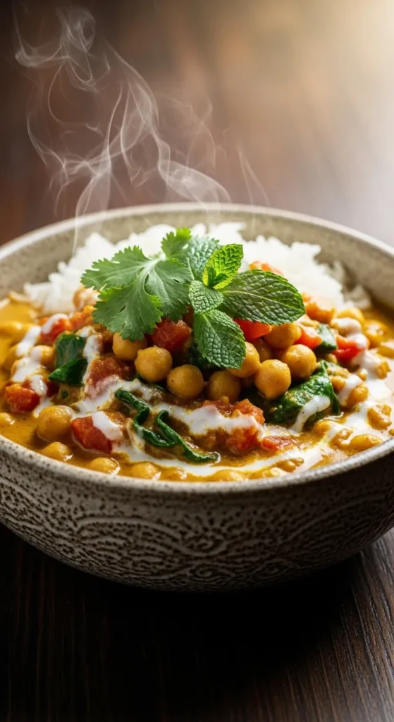 Creamy Coconut Chickpea Curry