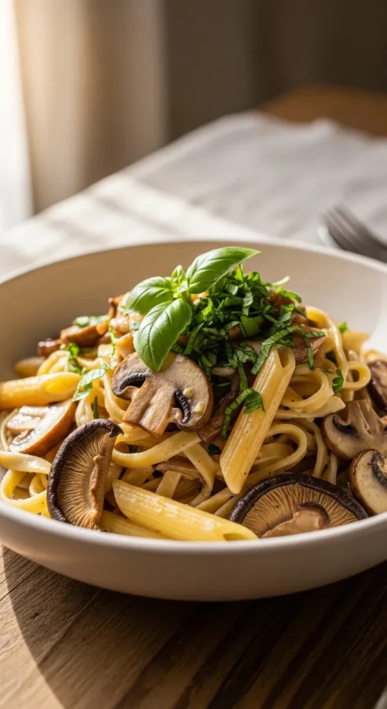 Creamy Mushroom Pasta