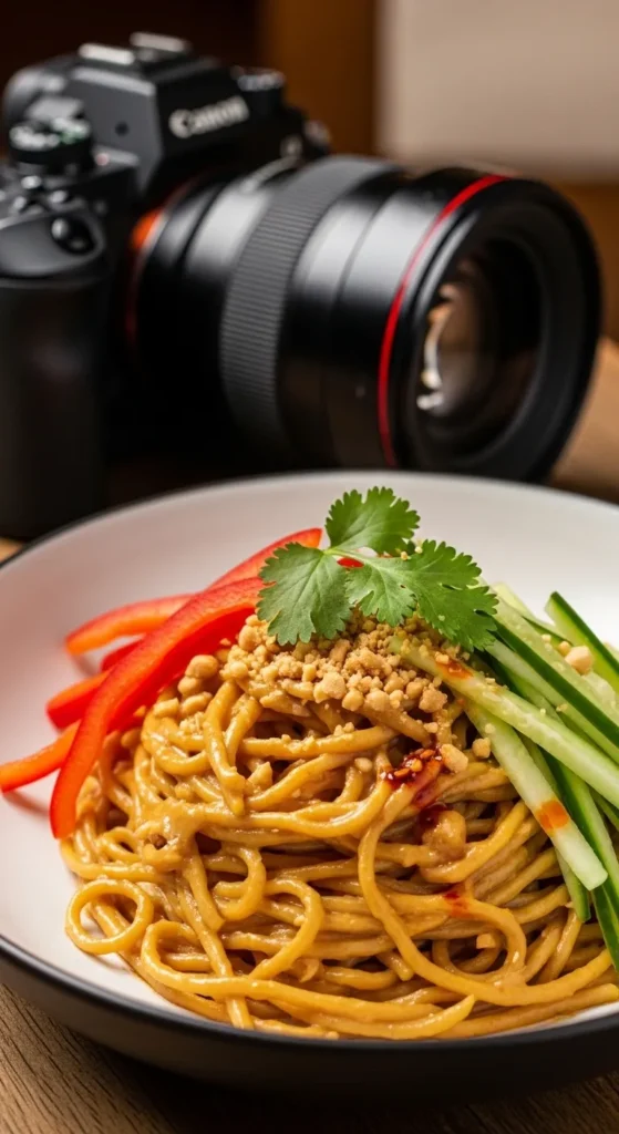 Creamy Peanut Noodle Bowl