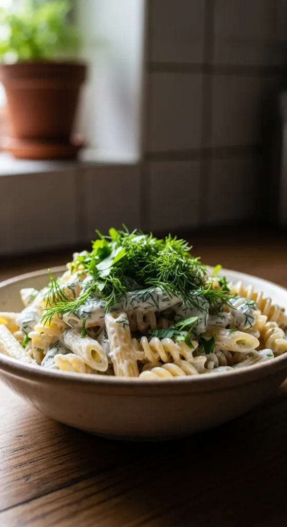 Creamy Yogurt Pasta