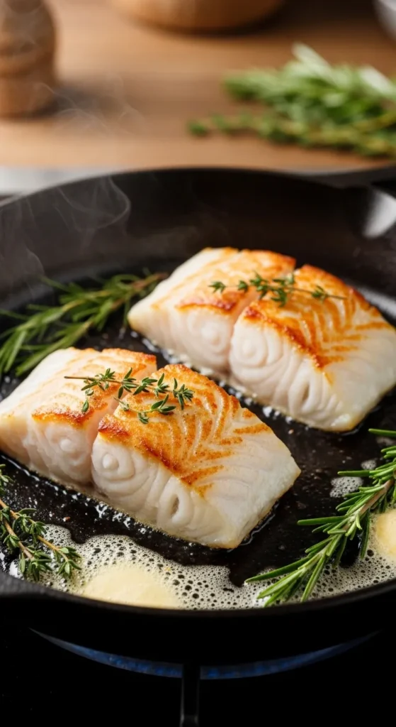 Crispy Pan-Seared White Fish Fillets