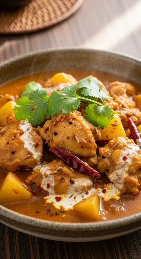 Curried Chicken and Potatoes