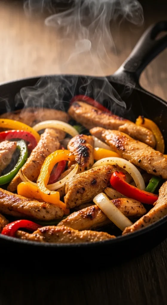 Easy Chicken Fajita Skillet