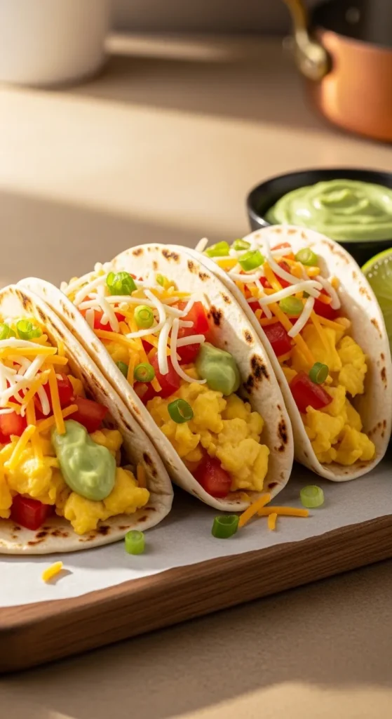 Egg Breakfast Tacos