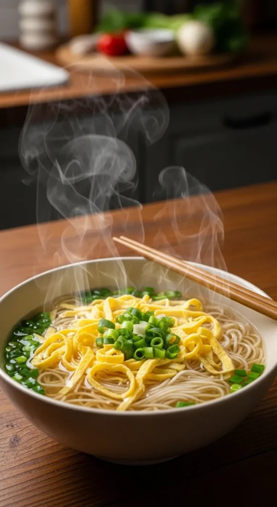 Egg Drop Noodle Soup