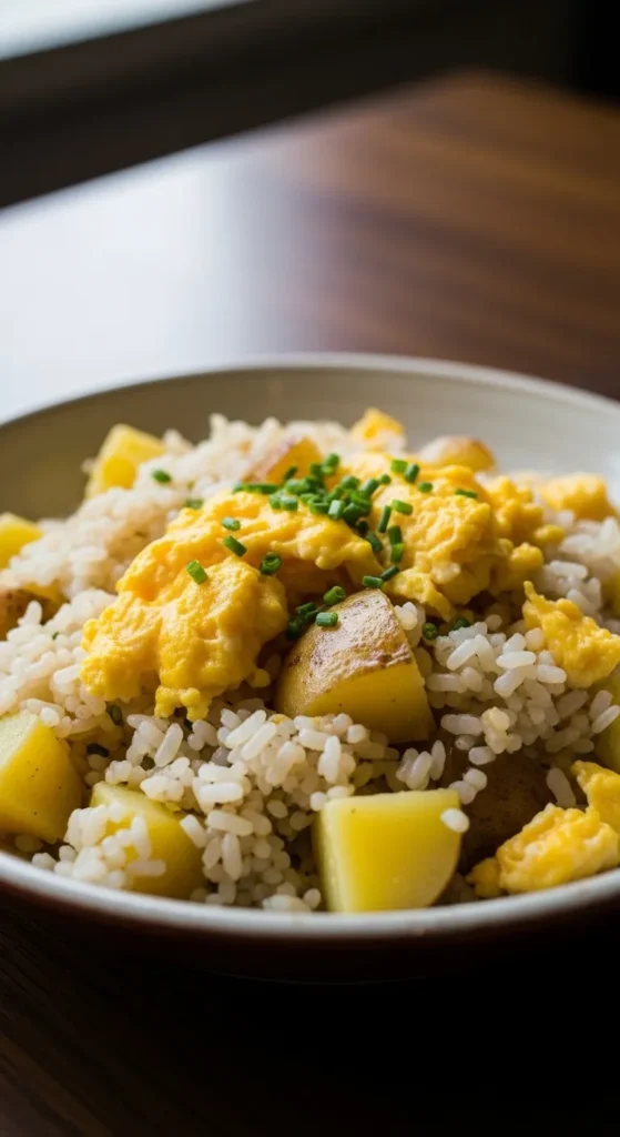 Egg Potato Rice