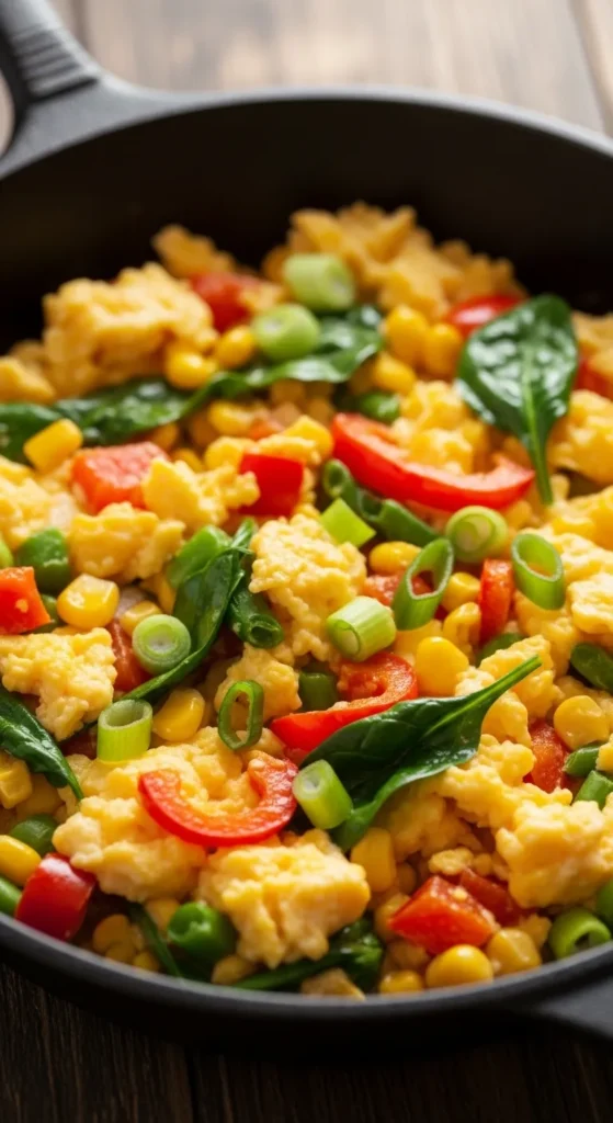 Egg and Vegetable Scramble
