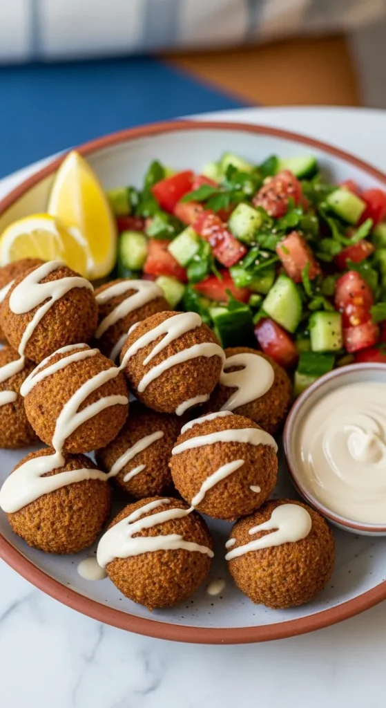 Falafel with Tahini Sauce
