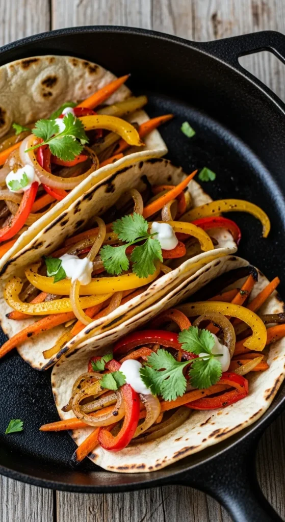 Fried Veggie Tacos