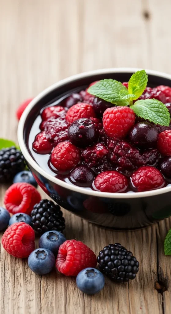 Frozen Berry Compote