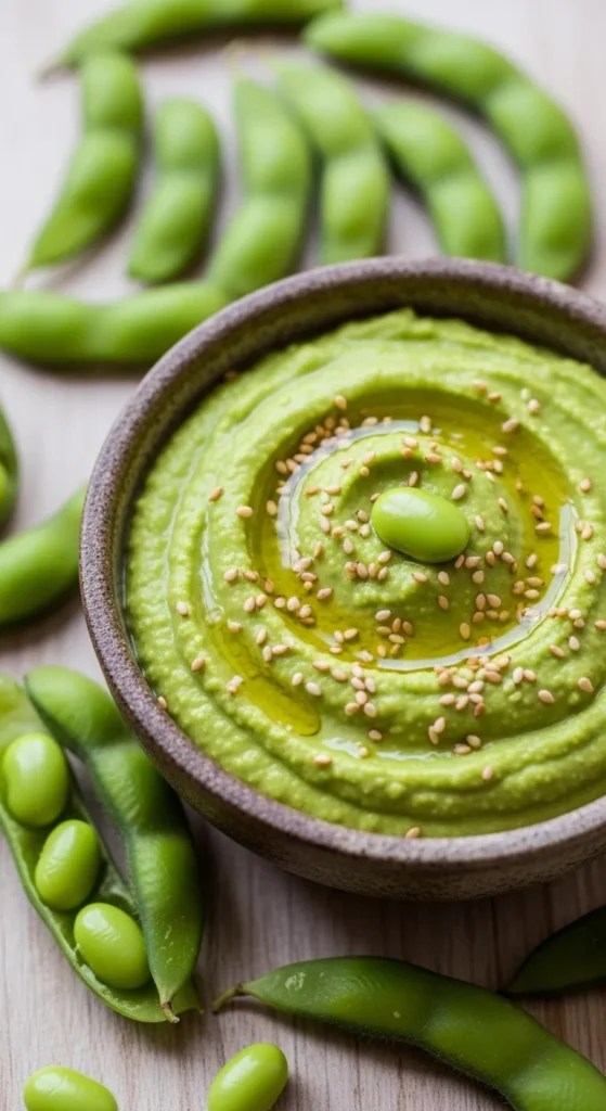 Frozen Edamame Hummus