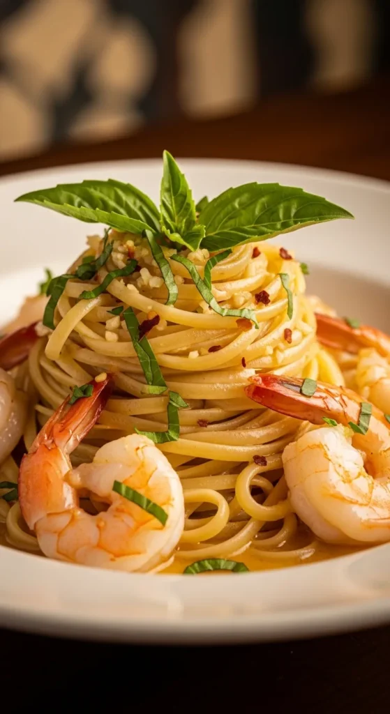 Garlic Butter Shrimp Pasta