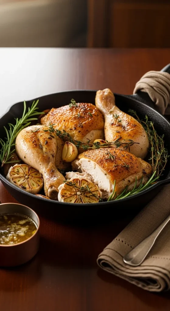 Garlic Herb Pan-Seared Chicken