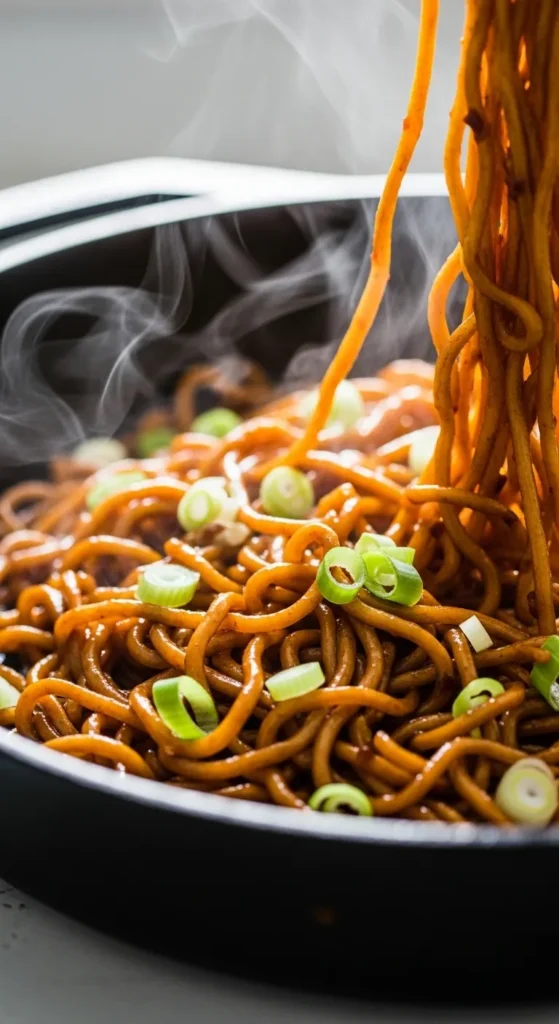 Garlic Soy Noodles