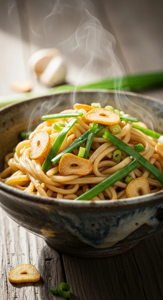 Garlic Soy Stir Noodles