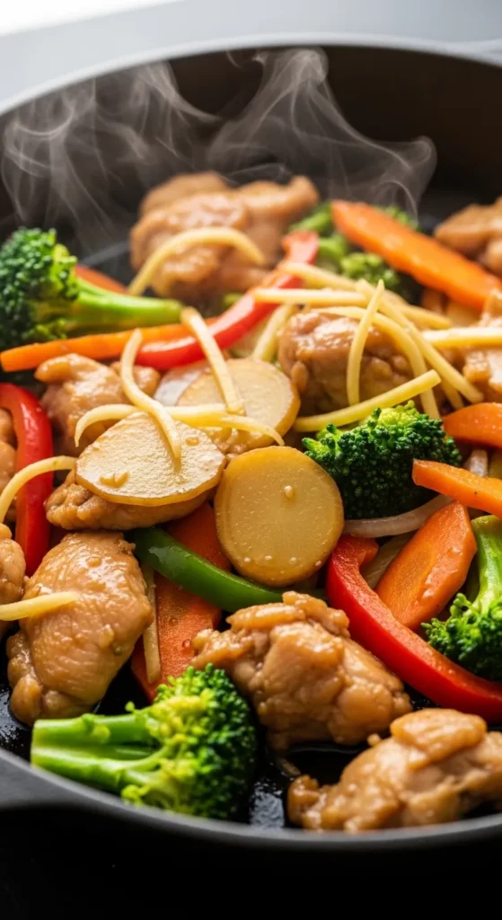 Ginger Soy Chicken Stir-Fry