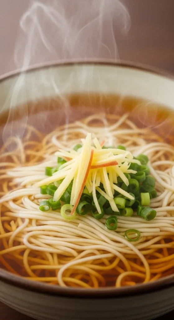 Ginger Soy Soup Noodles