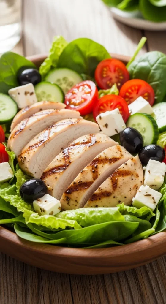 Greek-Style Chicken Salad
