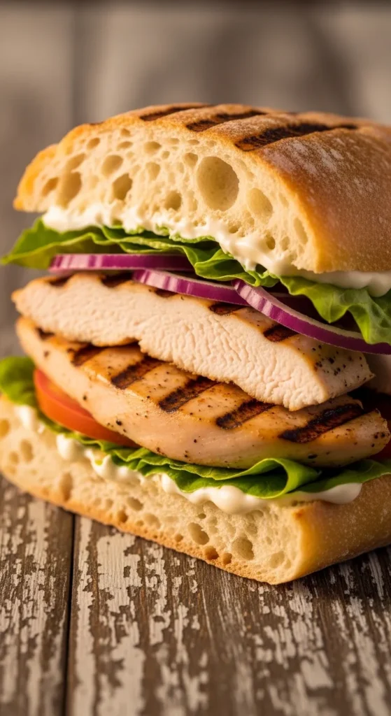 Grilled Chicken Mayo Sandwich