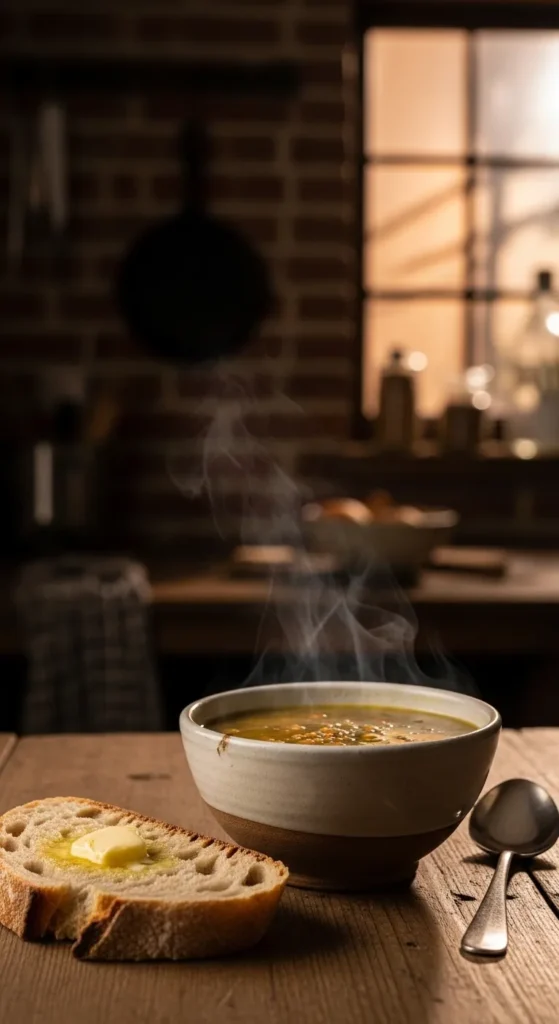 Lazy Soup with Bread