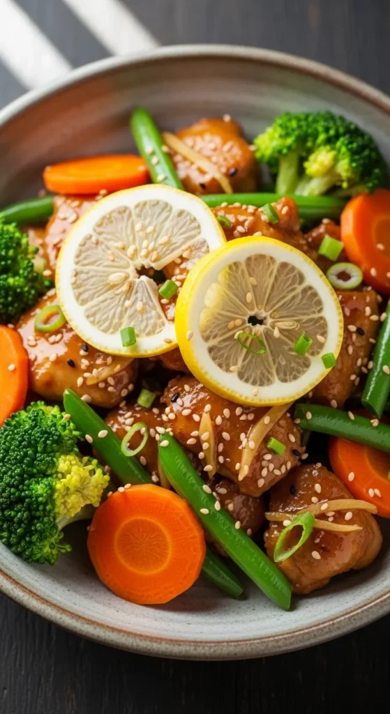 Lemon Chicken Stir-Fry