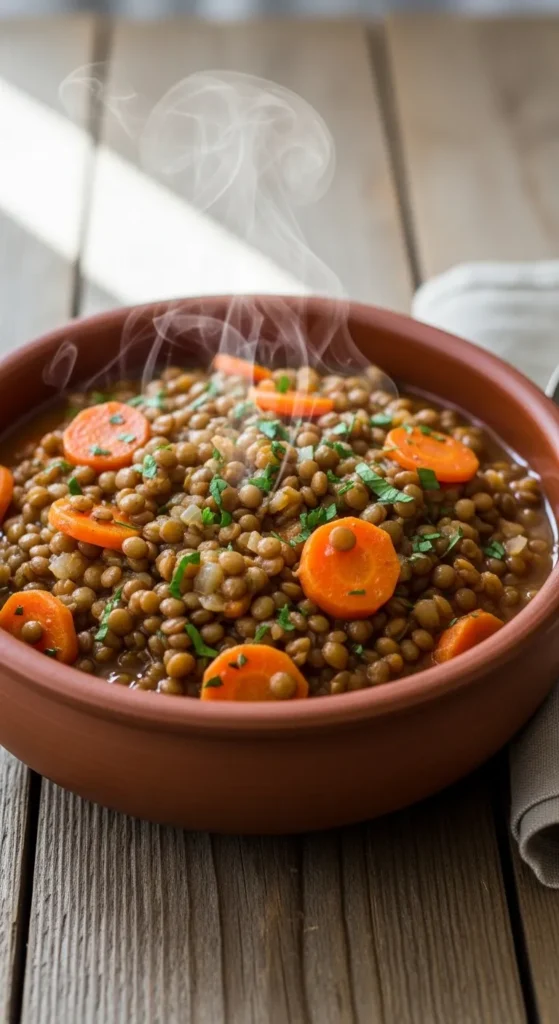 Lentil Carrot Comfort Stew